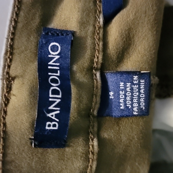 Bandolino size 14 MISSY light brown pants. Style name AMY. Stretchy material - Picture 6 of 11